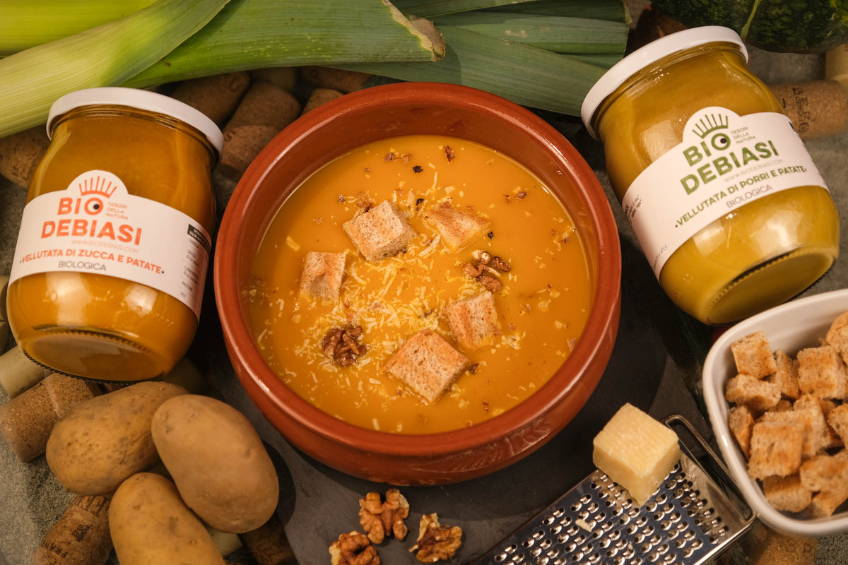 Vellutata di Zucca e Patate Bio