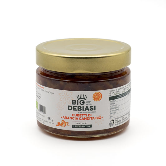 Cubetti di Arancia Candita Bio